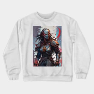 Heroic Female Knight Crewneck Sweatshirt